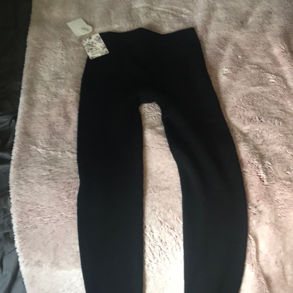 Knitted think leggings